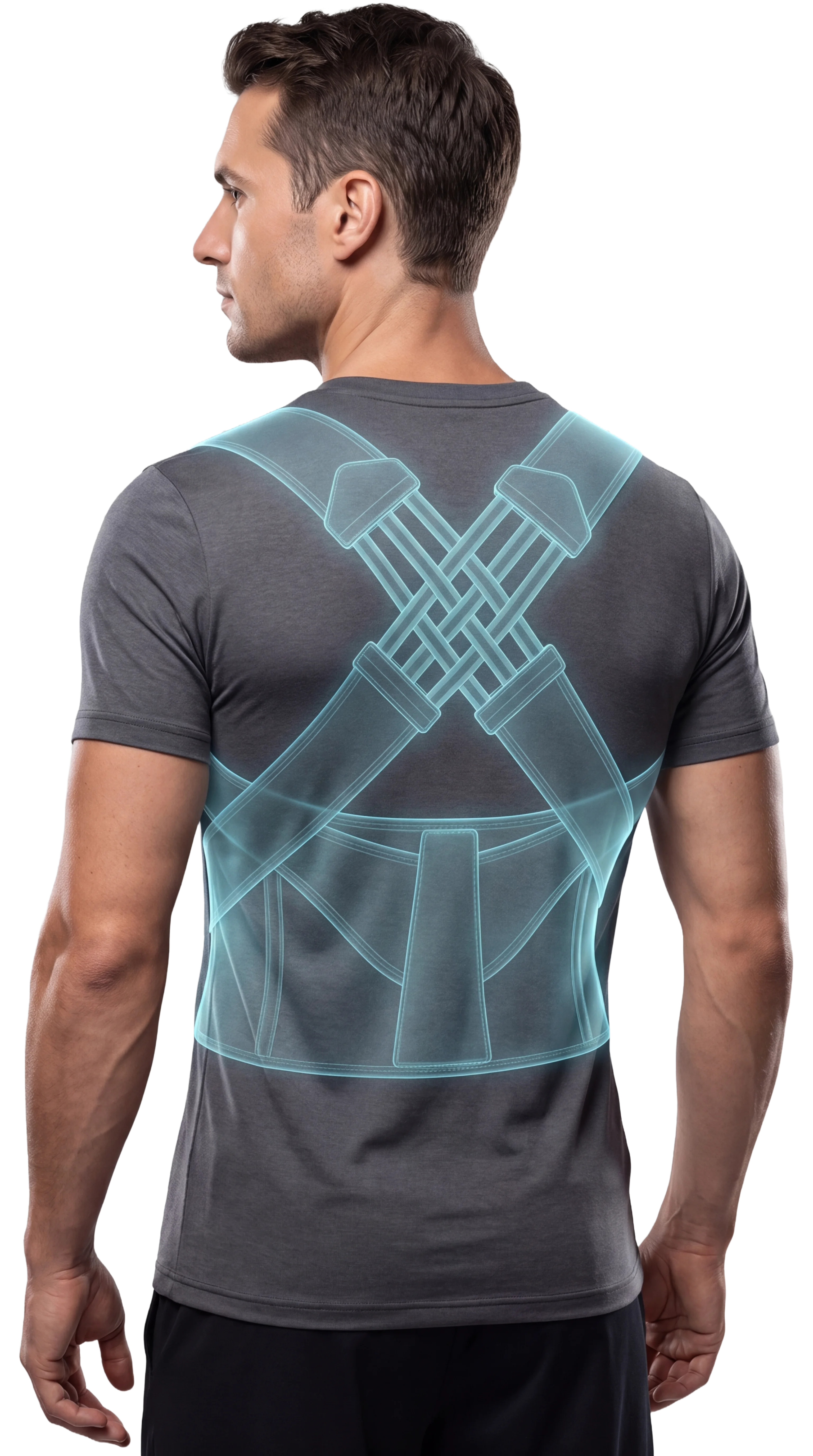 AuraPosture invisible under clothing demonstration