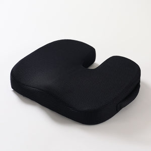 AuraCushion™ Orthopedic Memory Foam Seat Cushion - grid black