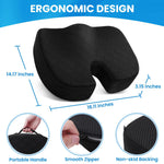 AuraCushion™ Orthopedic Memory Foam Seat Cushion